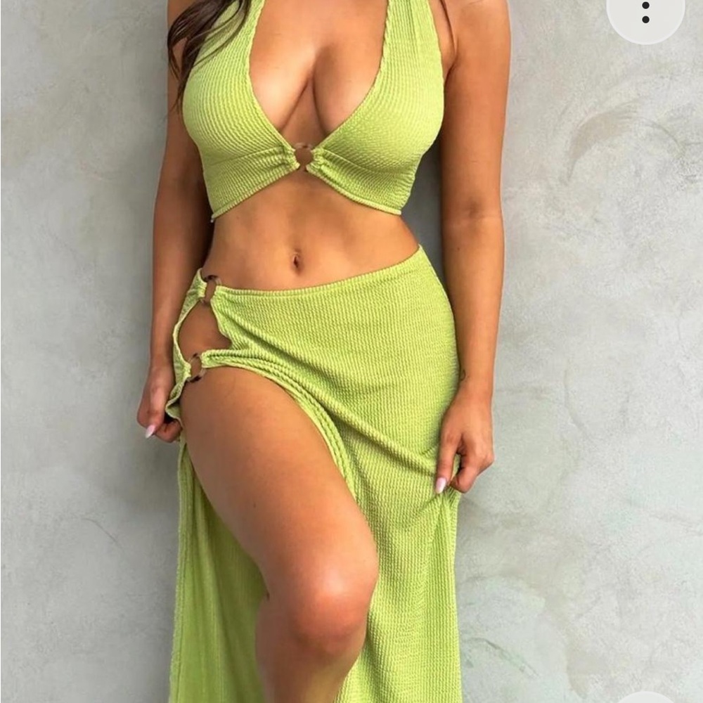 Neera Top and Maxi Skirt Set